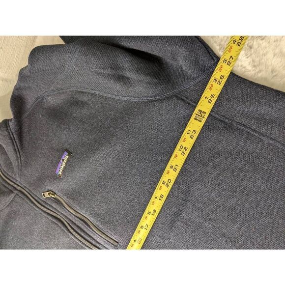 Patagonia Better Sweater Navy 1/4 Zip Fleece Pullover Men’s XXL 2XL Jacket - Picture 6 of 8